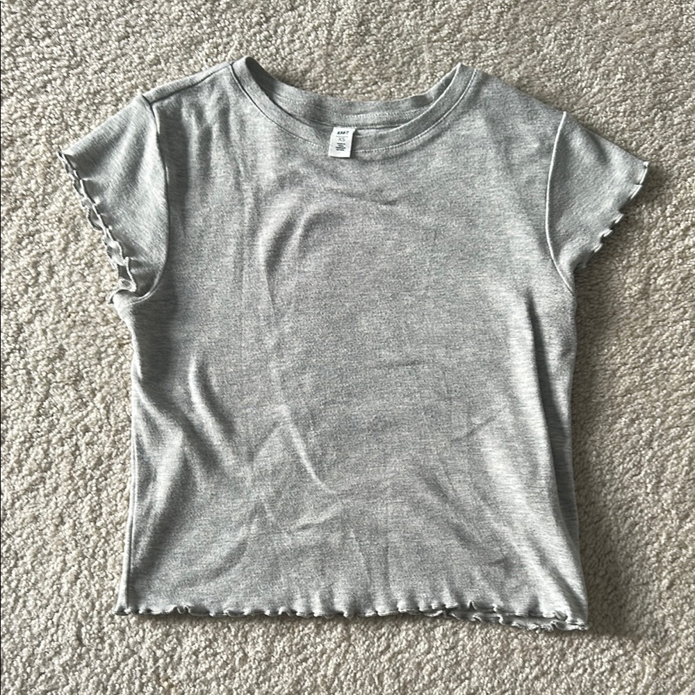 Gray BP Baby Tee (XS)